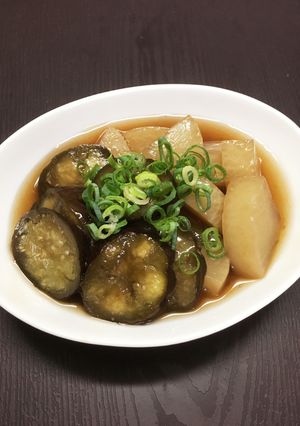 大根とナスのあんかけ煮-レシピのメイン写真