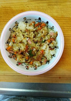 バター醤油チャーハン☆一才離乳食-レシピのメイン写真