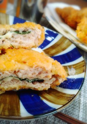 ＊大葉＆チーズ入り柔らか〜い豚かつ＊-レシピのメイン写真