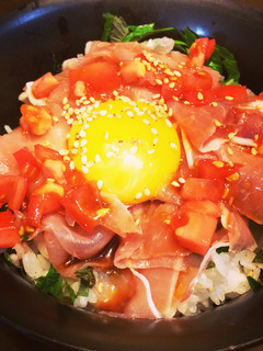 生ハム丼*時短レシピ*どんぶり飯-レシピのメイン写真