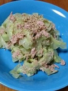 ニガウリのさっぱりサラダ-レシピのメイン写真