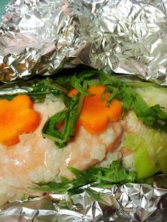 塩糀で鮭のホイル焼き-レシピのメイン写真