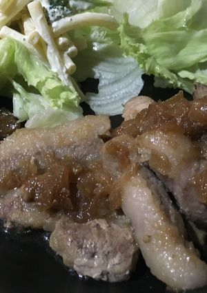 旦那も喜ぶ♩ポークソテー☆オニオンソース-レシピのメイン写真