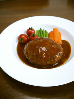 ケチャデミソースの煮込みハンバーグ♪-レシピのメイン写真