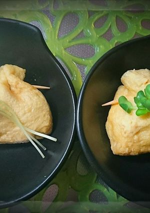 簡単おもてなし☆とろける茶碗蒸し巾着♪-レシピのメイン写真