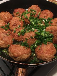 蓮根つくね 照り焼き-レシピのメイン写真
