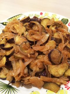 簡単!ナスの味噌炒め!-レシピのメイン写真
