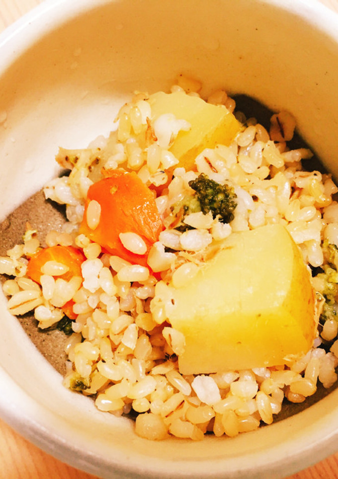 洋風野菜の炊き込みご飯-レシピのメイン写真