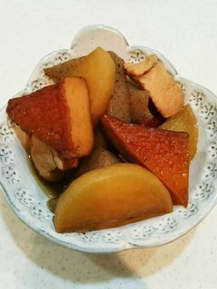 大根とさつま揚げの煮物-レシピのメイン写真