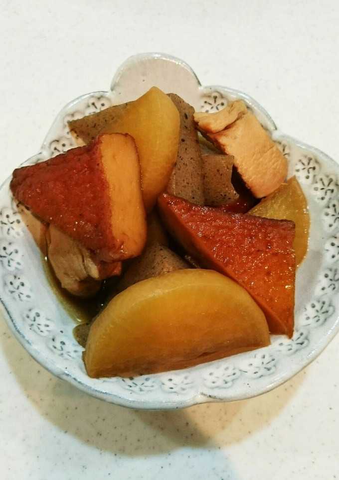 大根とさつま揚げの煮物-レシピのメイン写真