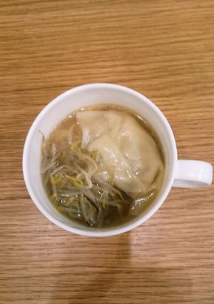 学校給食風♪簡単とろとろワンタンスープ-レシピのメイン写真