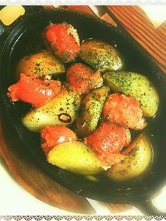 めんたいおじゃが⭐アヒージョ-レシピのメイン写真