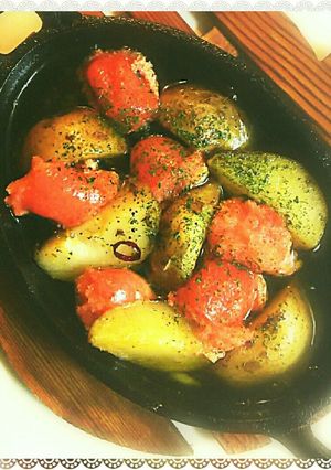 めんたいおじゃが⭐アヒージョ-レシピのメイン写真