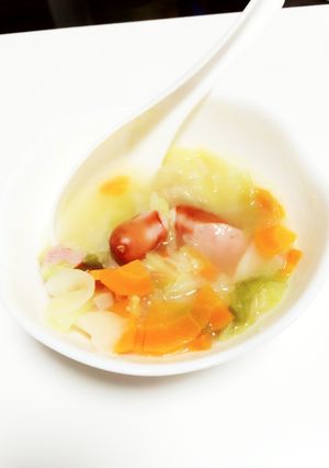 簡単!野菜たっぷりガラスープ*-レシピのメイン写真