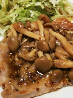 ソテーに!簡単比率の照焼マスタードソース-レシピのメイン写真
