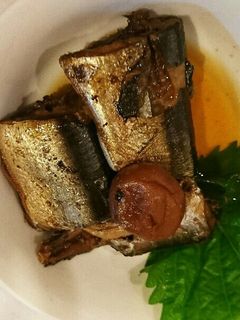 骨まで食べられる!サンマの梅煮-レシピのメイン写真