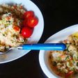 子どもとのランチに!残り物で☆鮭炒飯