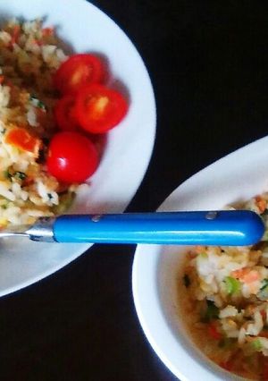 子どもとのランチに！残り物で☆鮭炒飯-レシピのメイン写真