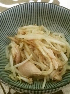 【簡単】もやしとツナのダシダでナムル-レシピのメイン写真
