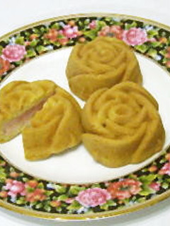 ローズ饅頭-レシピのメイン写真