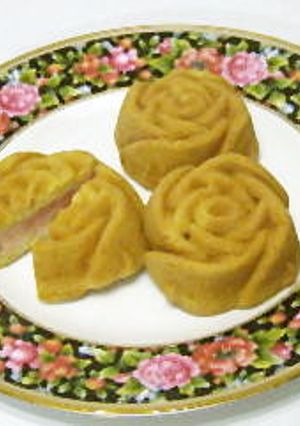 ローズ饅頭-レシピのメイン写真