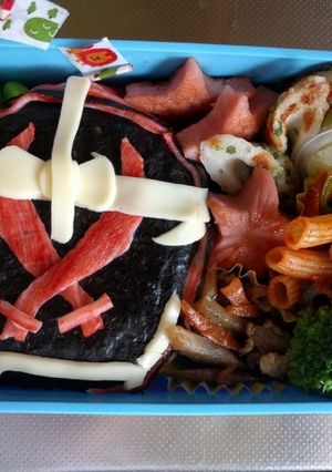 仮面ライダーゴースト☆ムサシ☆キャラ弁-レシピのメイン写真