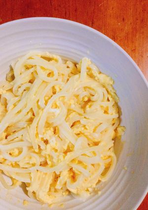 地味にずぼら！！卵うどん-レシピのメイン写真