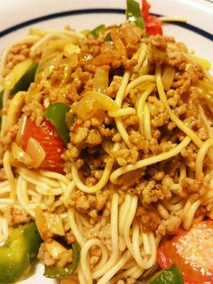 うーめんチャンプル☆カレー風味-レシピのメイン写真