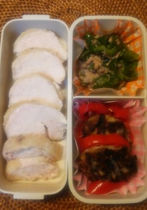 【糖質オフ弁当】意外と美味な無限ピーマン-レシピのメイン写真