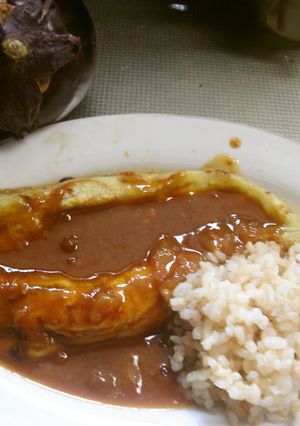最速の秋の焼きなすカレー-レシピのメイン写真