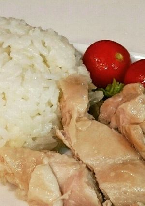 炊飯器で簡単！ 海南鶏飯-レシピのメイン写真