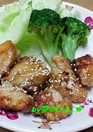 お弁当にもgood♪鶏のやわらか照り焼き-レシピのメイン写真