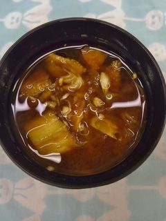 焼きなすとみょうがのおみそ汁-レシピのメイン写真