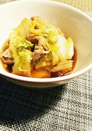 豚肉と白菜のすき煮-レシピのメイン写真