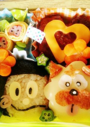 ハットリくんのお弁当-レシピのメイン写真