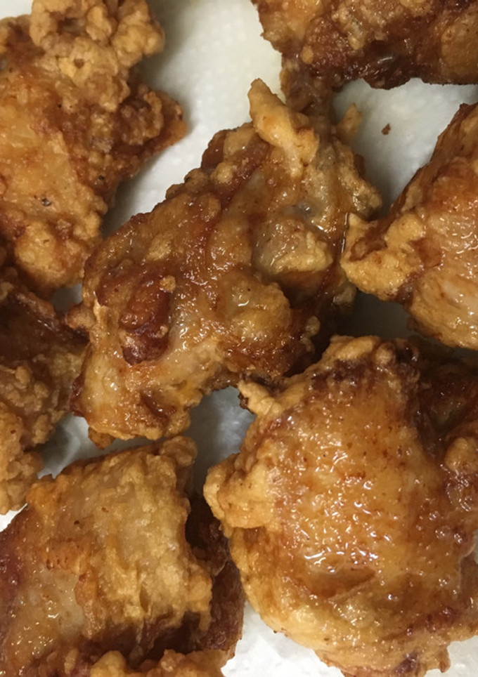 鶏の唐揚げ(衣は白身と粉)-レシピのメイン写真