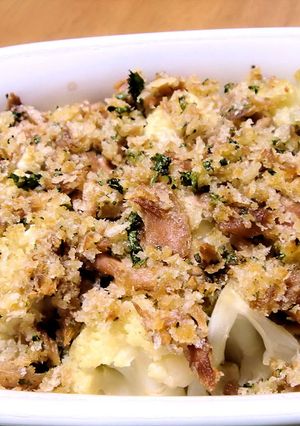 カリフラワーとツナのパン粉焼き-レシピのメイン写真