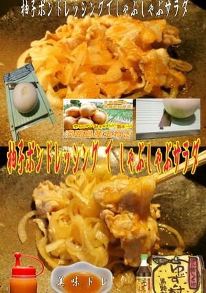 美味ドレの冷ししゃぶしゃぶオニオンサラダ-レシピのメイン写真