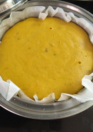 お鍋でかぼちゃたっぷりの簡単ケーキ-レシピのメイン写真