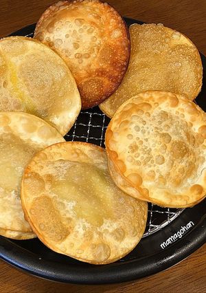 かぼちゃの満月揚げ餃子-レシピのメイン写真