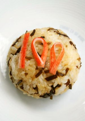 １００点満点祈る！おにぎり～♪-レシピのメイン写真