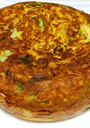 ポテトチップスで作るスパニッシュオムレツ-レシピのメイン写真