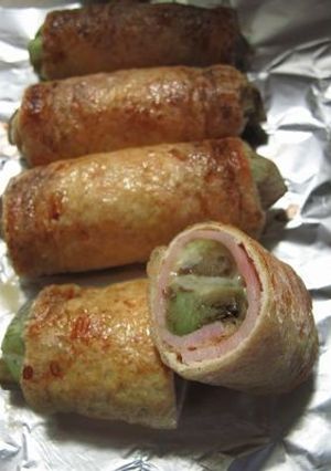 茄子ベーコンチーズの♪お揚げ巻き焼き-レシピのメイン写真