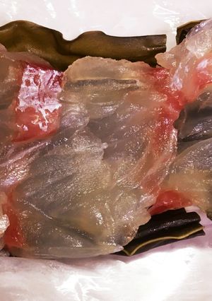 鯛の昆布締め-レシピのメイン写真