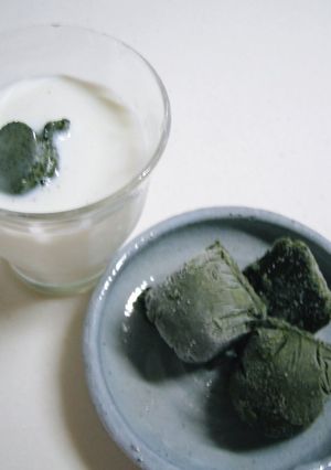氷☆黒ゴマきな粉青汁♪-レシピのメイン写真