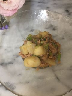 〃カブの肉味噌炒め煮-レシピのメイン写真