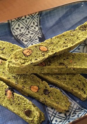 簡単！！抹茶とおからのビスコッティ-レシピのメイン写真