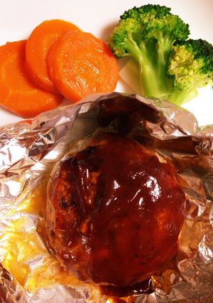 肉汁たっぷり☆包み焼きハンバーグ-レシピのメイン写真