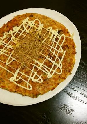 もやしのお好み焼き-レシピのメイン写真