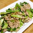 味付け不要!小松菜とシーチキンの炒め物